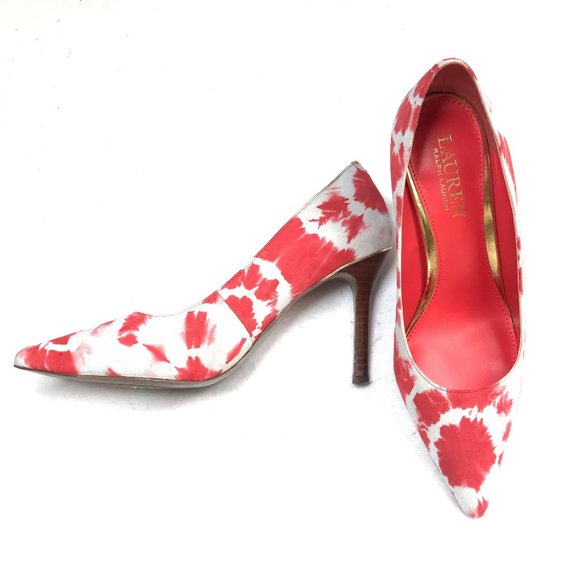Ralph Lauren Shoes - New Lauren Ralph Lauren Tie Dye Suede Sarina Pump